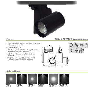 Zylinder Design Track Anhänger Scheinwerfer Innenwand Track Beleuchtung
