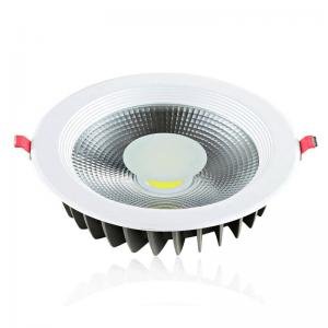 COB-Downlight mit einem kleinen mattierten Kreis in der Mitte 3W bis 60W