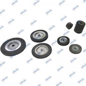 Kundenspezifische industrielle Bürste quetschverbundener Draht-Rad-Bürsten-Torsions-Draht-Rad-Bürste für das Entgraten des Polierens