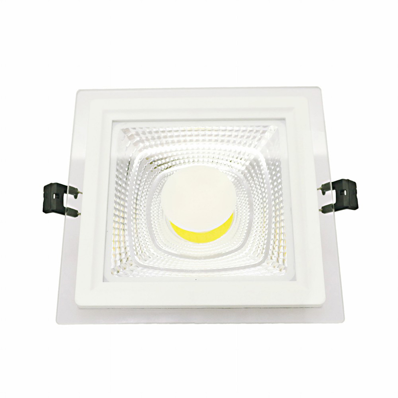 3 colcr temp runde und quadratische glas down light einbauspot licht