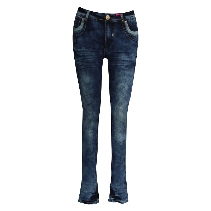 Säure waschen Hochsprung Bootcut Jean WS1004