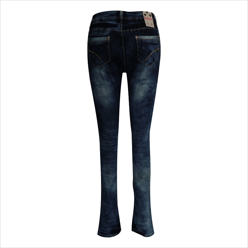 Säure waschen Hochsprung Bootcut Jean WS1004