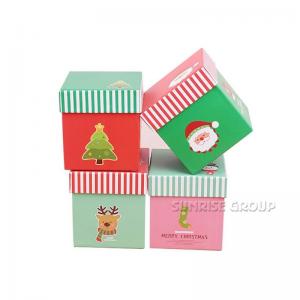 kleine quadratische druckgewerbe heiligabend apple - box