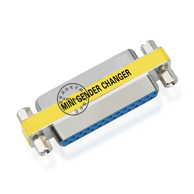 d sub db 25 pin weiblich zu weiblich gender changer connector