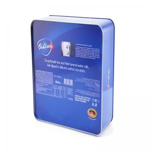 Keksdose in Lebensmittelqualität, rechteckige Schoko-Dose