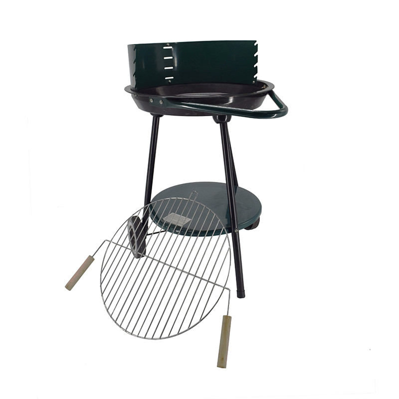 Trolley einfache Runde Holzkohlegrill Grill