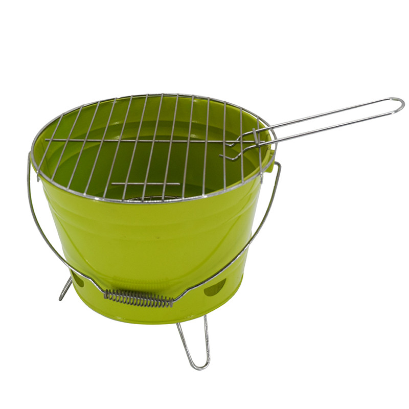 Mini bunte portable Eimer Grillkohle Grill