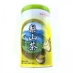 Individuell bedruckte runde Teedose mit Steckdeckel