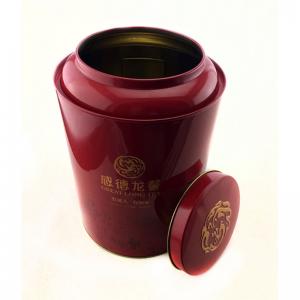 Fünfteilige runde Teedose mit luftdichtem Deckel