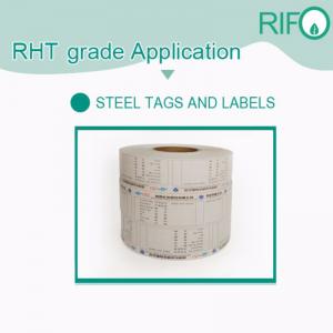 Günstige Großhandel Thermopapierrolle, Hochtemperatur Pet Steel Label