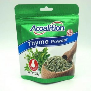 Ziplock Rundboden Plastiktasche Lebensmitteltasche mit Loch