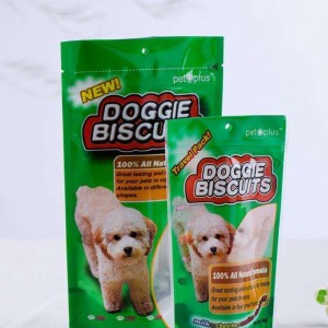 Ziplock Rundboden Plastiktasche Lebensmitteltasche mit Loch