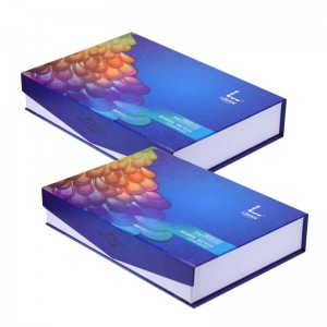 Buchform steife Geschenkkartons aus Pappe