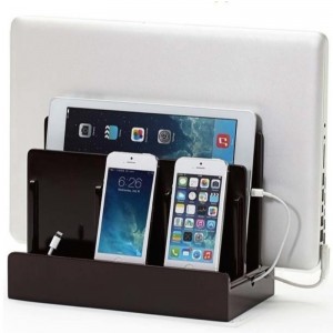 Hochglanz-Multi-Gerät-Ladestation