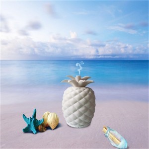 2018 neue erfindungen einzigartiger ananasförmiger keramischer aromadiffusor