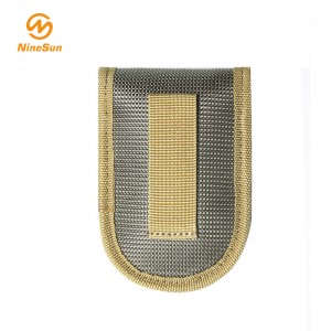 Kleine grüne Nylon-Taschenmesserscheide-NineSan