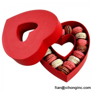 Spezielle herzförmige starre Geschenkbox