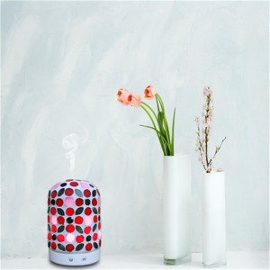 Großhandel Alibaba Mosaik Glas Aroma ätherisches Öl Diffusor Luftbefeuchter