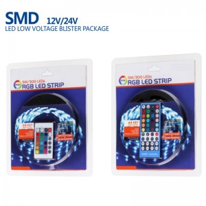 Outdoor 12 V 24 V OEM Epistar Multi Farbe RGB LED Streifen Kits SMD 5050 300 LED Pro Meter Wasserdichte LED Streifen Blister Kit