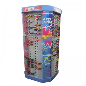 Angepasste Brillenständer / Bodenständer / Karton Display Haken Display