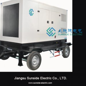 50kw cummins trailer generatoren für verkauf
