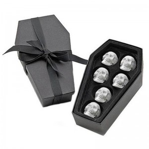 custom - halloween - tag kartonverpackung sarg form geschenk - box