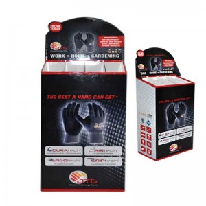 2018 tragbare pos bodendisplay aus pappe stehen, promotion - produkt pop - karton stehen