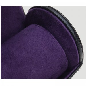 einzelne uhr rollen kulturbeutel - schwarzen stein