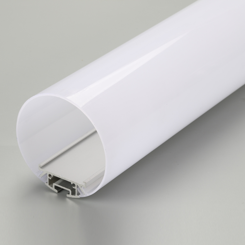oxidierte oberfläche runde führte aluminium - profil für led - band licht