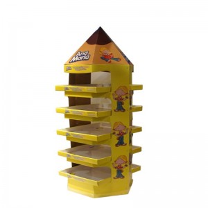 kosmetische pappe zeigt stehen für verkaufsstellen