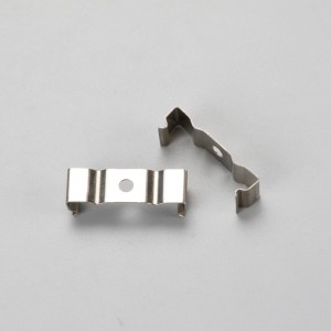 led - aluminium - profil mit pc - cover endkappen und halterungen für led - streifen