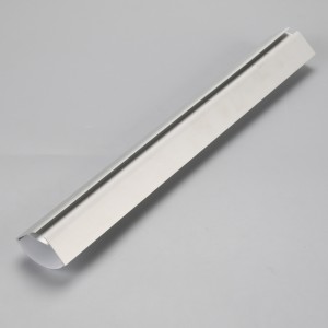 led - streifen aluminium stranggepreßt dreieck form mit klaren und diffusor ab