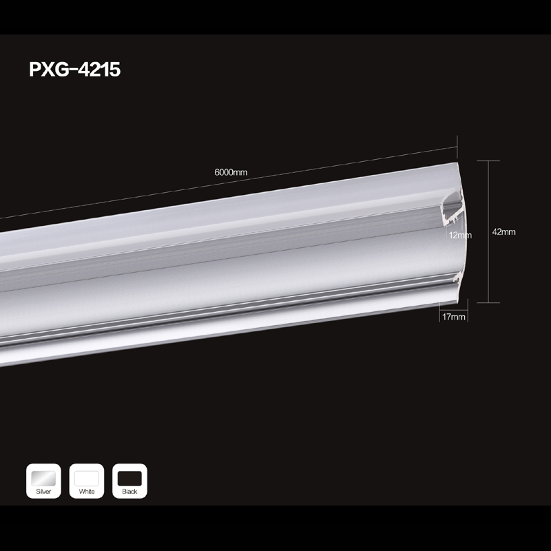 ecke pc für aluminium profil führte streifen für flexible led - lichtleiste diffusor