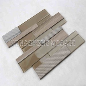 einzigartige kunst aus glas keramische marmor mosaik gemischt mit hochwertigen u - bahn - kacheln