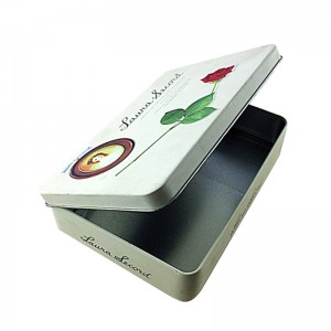 Kundenspezifische rechteckige Kosmetikdose für Gesichtsmaskenverpackungen mit Klappdeckel