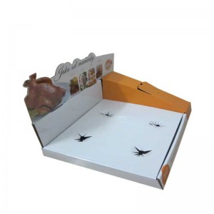 Kundenspezifische Papierkosmetik-Anzeige POS-POP-gewölbte Pappcountertop-Stand für Kosmetik