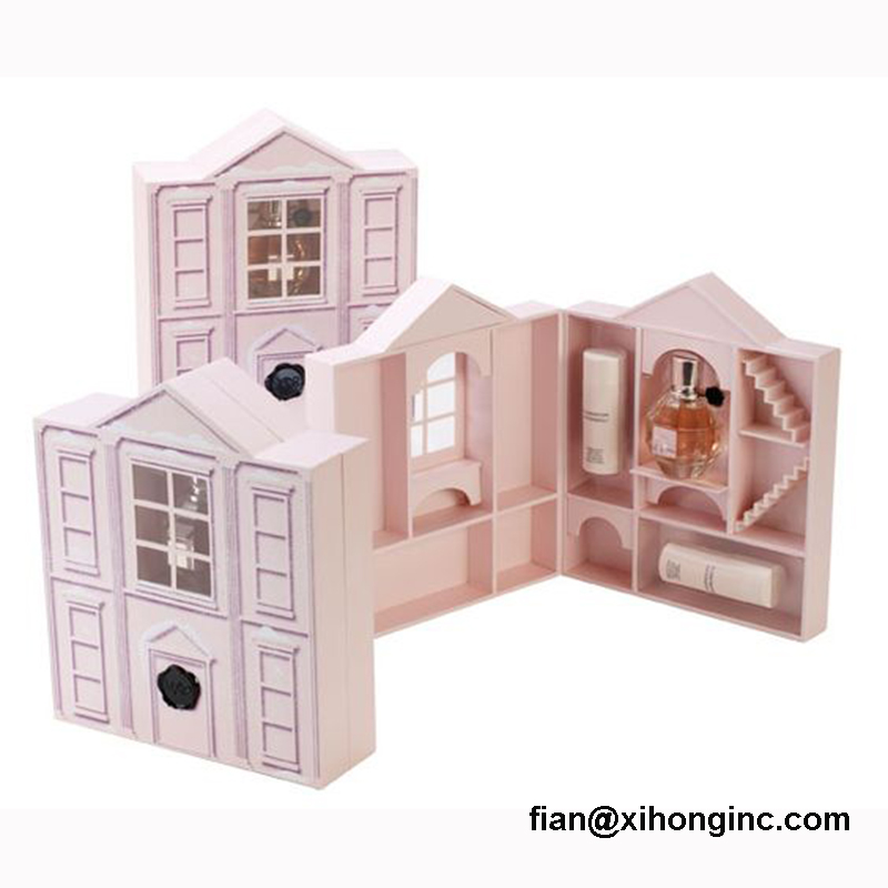 Hochwertige dekorative Geschenkbox in Form eines Hauses