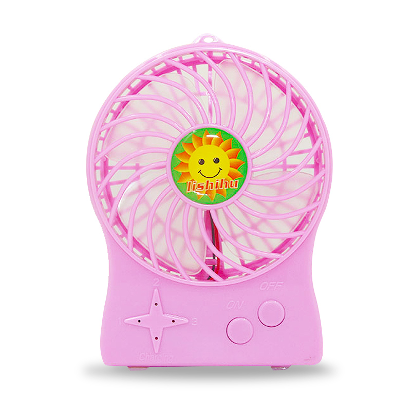 Tragbare Mini-Ventilator Wohnheim, Student wiederaufladbare elektrische Fan USB-Handheld-kleine Fan-Audio-Fan