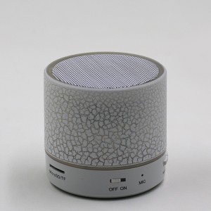 LED-Licht Portable Mini Speaker Wireless Freisprecheinrichtung Lautsprecher mit TF USB FM Mic