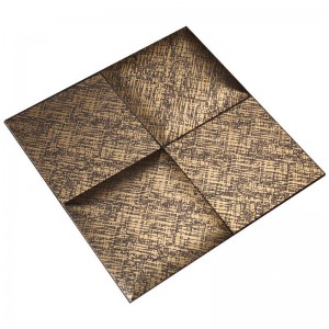 Ancient Cooper 3d Backsplash Wanddekoration für Hotel