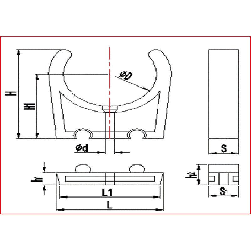 UPVC-BRACKET