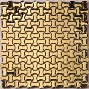 Taillen-Schloss-geformte neue Modell-Mosaik-Fliese HSW18075