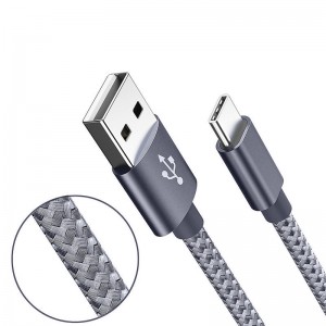 KPS-6101CB Nylon-USB-Kabel
