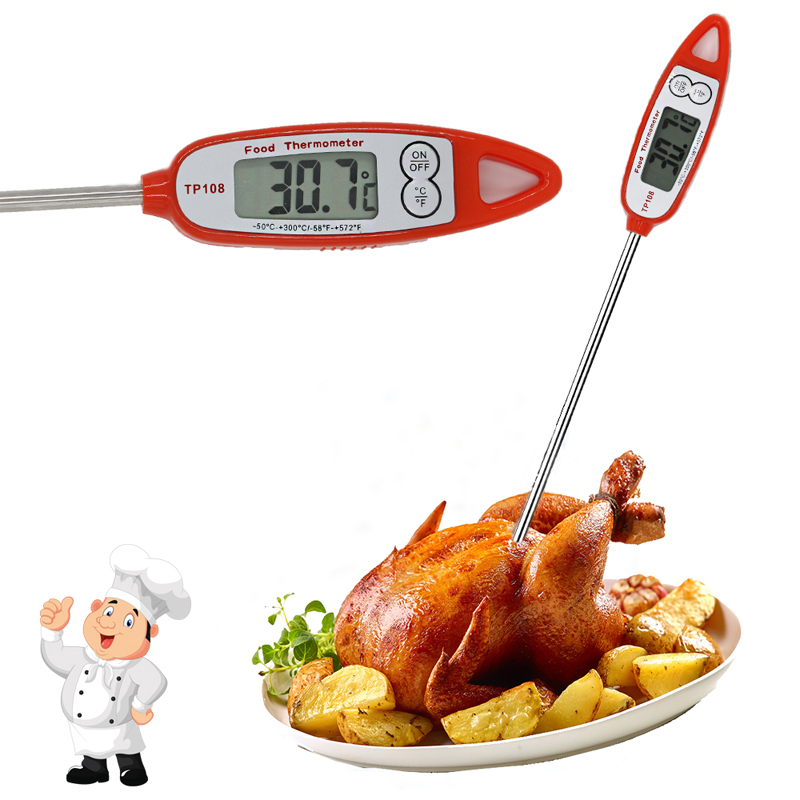 Home Cooking Edelstahl Sonde Küche Temperatur Tester