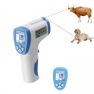 Fabrik-Versorgungsmaterial sprechen in hohem Grade von Produkt-veterinärem Infrarot-Thermometer für Tiertemperatur
