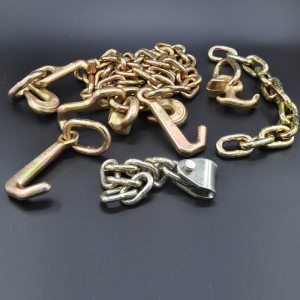 G70 geschmiedeter Mini J Haken mit gelber Gelgeschweißte Verbindung