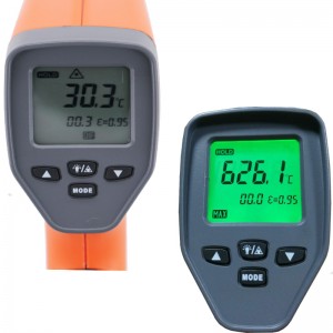 Handheld-Qualitäts-genaueres Infrarotthermometer-industrielle Garantie-Zeit 1 Jahr