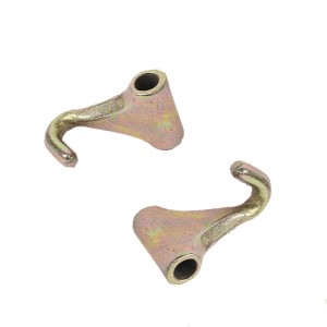 Geschmiedeter Fingerspitzenhaken Gelb Vergoldet