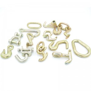 Geschmiedeter Fingerspitzenhaken Gelb Vergoldet