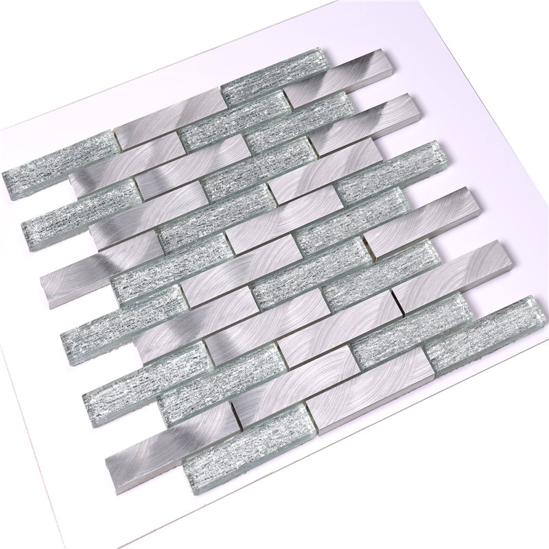 Glas Metallstreifen Haus / Haus / Home Depot Fliese HLC130